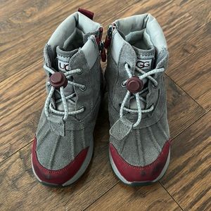 UGG Red and Gray Boots- Toddler Size 12